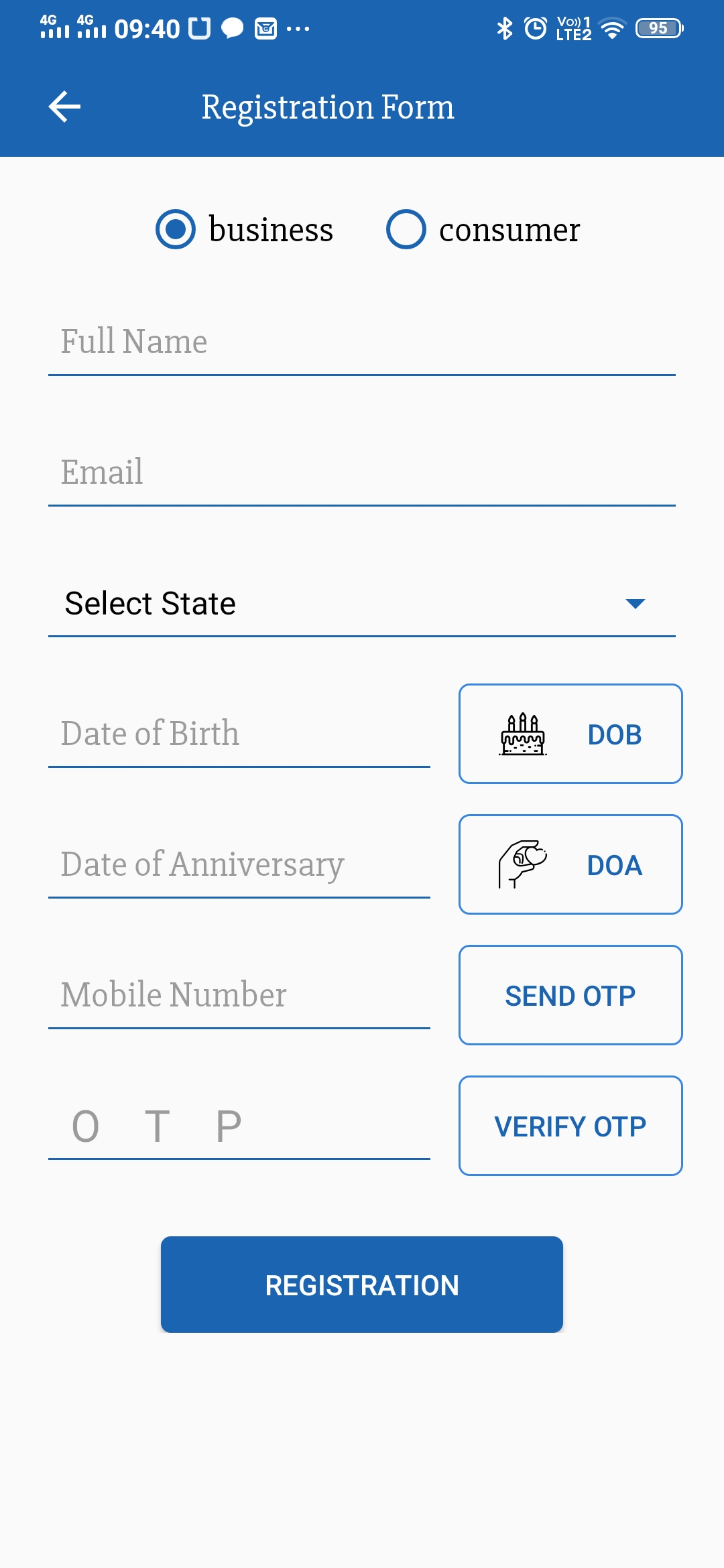 Registration Form